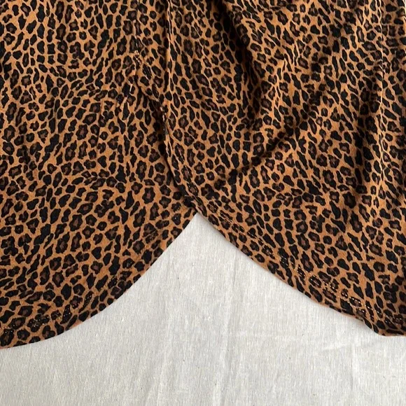 H by Bordeaux Leopard Print Shirt size XL - Picture 7 of 7